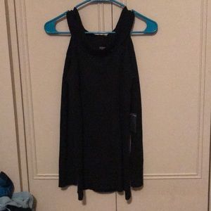 Open shoulder sweater